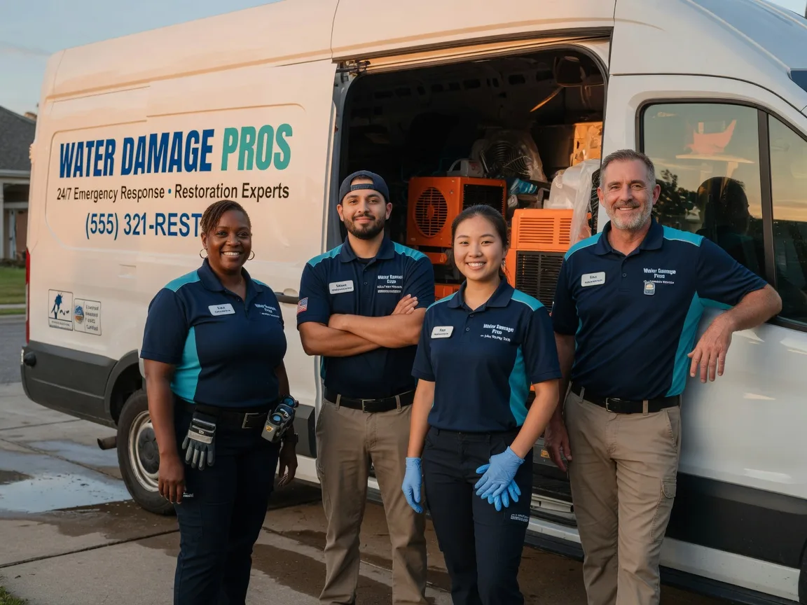 Water Damage Restoration company in New Llano, LA