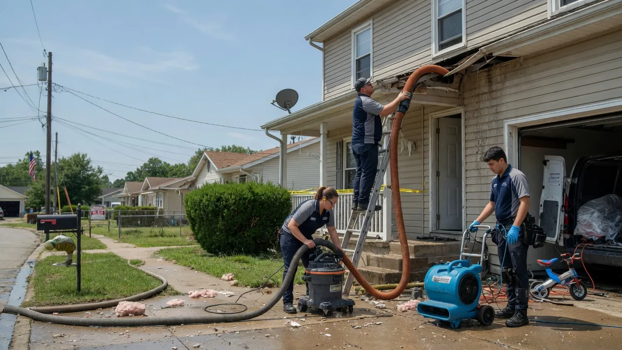 Water Damage Restoration in New Llano, LA near me